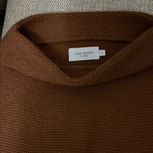 The Reset Brown Sweater